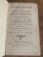Hesz Geschiedverhaalen ouden en nieuwen Testaments 1778, Ophalen of Verzenden