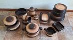 Mooie set oud bruin servies, Antiek en Kunst, Ophalen