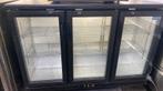 Barkoeler bar koelkast glazen deur 3 deurs, Ophalen, Koelen en Vriezen