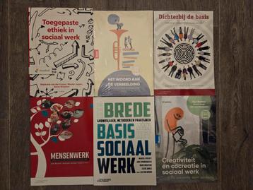 Set van 6 Nieuwe Boeken Studie Social Work HBO HAN beschikbaar voor biedingen