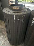 2 Zwarte Lifestyle Windlichten - 39cm, Huis en Inrichting, Ophalen of Verzenden, Zo goed als nieuw, Metaal