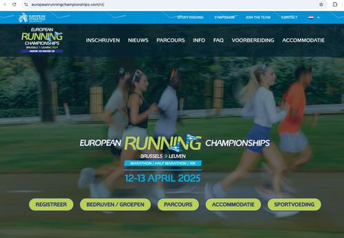 Startbewijs halve marathon Leuven 12 april 2025, Sport en Fitness, Loopsport en Atletiek, Nieuw, Overige typen, Overige merken
