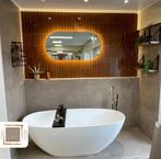 Spiegel Sp27 ovaal 60 x 3 x 120 Sanibell€ 150,-, Doe-het-zelf en Verbouw, Metselstenen, Ophalen of Verzenden, Nieuw, Natuurstenen