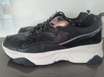 Zwarte Oxmox sneakers met crocoprint - Maat 41, Oxmox, Zwart, Ophalen of Verzenden, Sneakers of Gympen