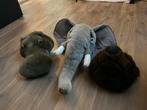 Knuffel dierenkoppen voor aan de muur, Ophalen of Verzenden, Zo goed als nieuw