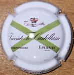 Champagnecapsule DE CASTELLANE wit & groen nr. 90b, Ophalen of Verzenden, Nieuw, Frankrijk, Champagne