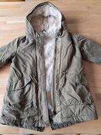 Winterjas van Zara olivegroen maat 128, Ophalen of Verzenden, Meisje, Jas