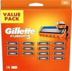 Gillette Fusion5 Navulmesjes - 14 stuks, Verzenden, Nieuw, Scheren en Epileren