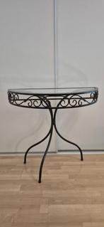 Sidetable, Huis en Inrichting, Tafels | Sidetables, Ophalen, 50 tot 100 cm, Zo goed als nieuw, Metaal