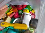 Grote zak met keuken speelgoed, Ophalen of Verzenden, Gebruikt, Speelkeuken-accessoire