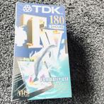 Nieuw TDK videobanden VHS 3 pak 180 min per band, Alle leeftijden, Ophalen of Verzenden, Nieuw in verpakking, Overige genres