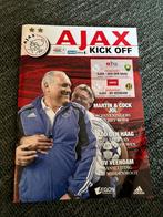 Ajax - Ado Den Haag & BV Veendam Programma NoV 2010 Magazine, Verzamelen, Sportartikelen en Voetbal, Ophalen of Verzenden, Ajax