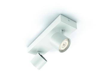 Philips Myliving Star - 2 spots - wit - inclusief lampen beschikbaar voor biedingen