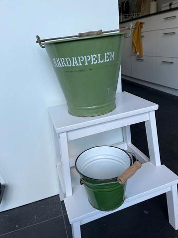 Vintage Emmer Set - Groen beschikbaar voor biedingen