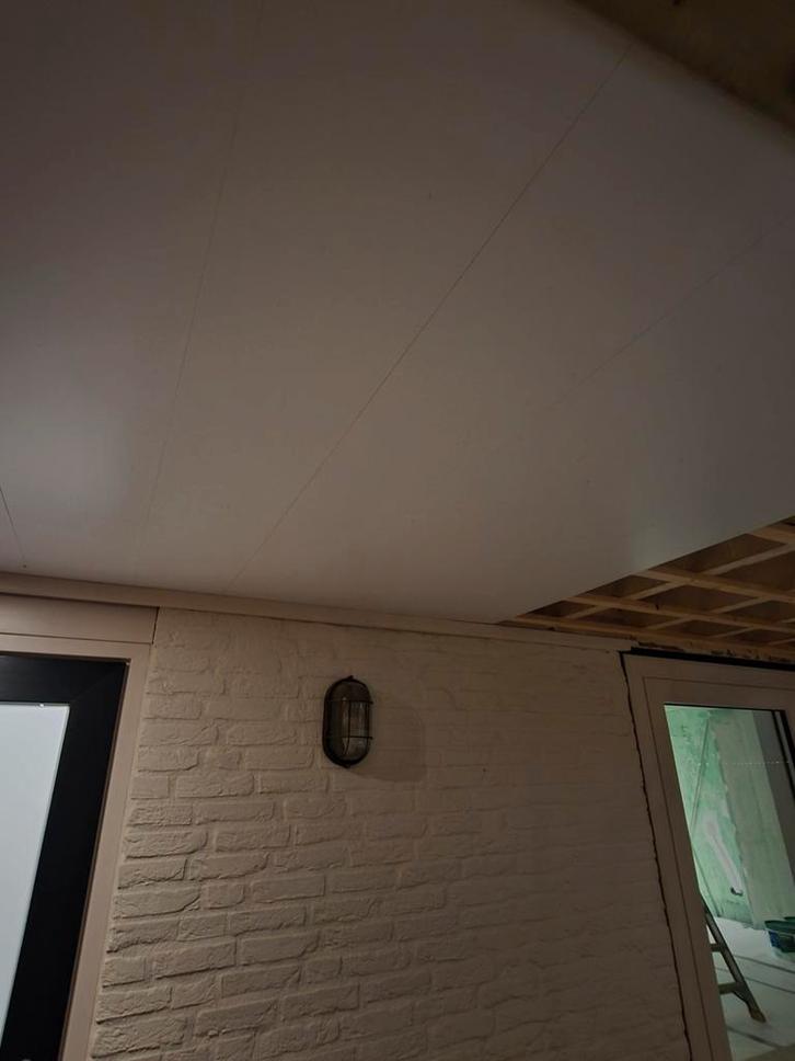 kunstof schroten wit, Doe-het-zelf en Verbouw, Platen en Panelen, Zo goed als nieuw, Overige materialen, 50 tot 100 mm, Ophalen