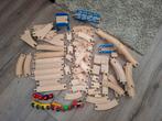 Mooie houten trein/rails, Kinderen en Baby's, Speelgoed | Houten speelgoed, Ophalen, Zo goed als nieuw, Overige typen