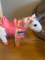 Baby Born lopende unicorn met licht en geluid, kan lopen, Zo goed als nieuw, Ophalen