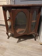 Antiek Theekastje met Ster Ruit & Dienblad, Antiek en Kunst, Antiek | Meubels | Kasten, Ophalen