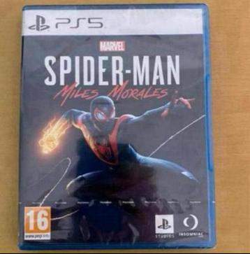 Marvel Spider-Man Miles morales (nieuw in seal) beschikbaar voor biedingen
