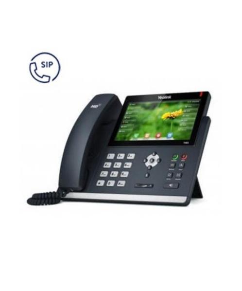 Yealink T48S Met draadloze Sennheiser DW-pro1 headset, Telecommunicatie, Datacommunicatie en VoIP, Gebruikt, Telefoon, Ophalen of Verzenden