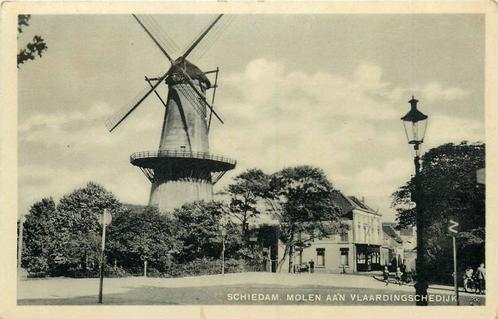 (388-510-049) Schiedam Vlaardingschedijk Molen, Verzamelen, Ansichtkaarten | Nederland, Zuid-Holland, Verzenden