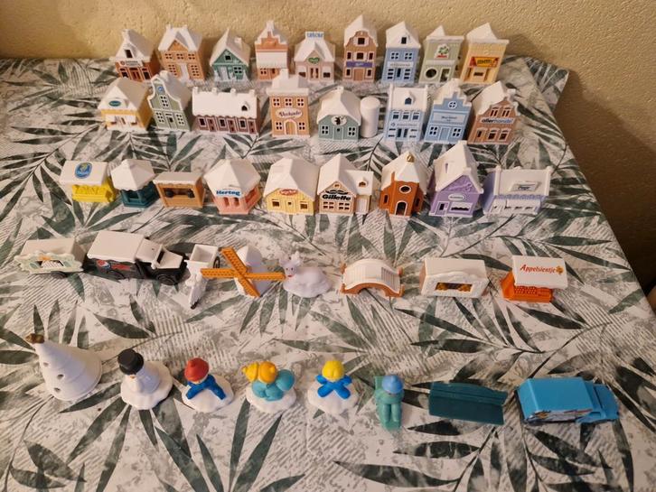 Grote Collectie Albert Heijn Kersthuisjes, Verzamelen, Speelgoed, Zo goed als nieuw, Ophalen of Verzenden