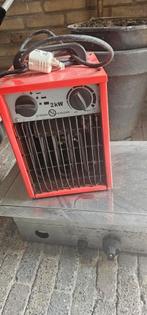 Bouwkachel met ventilator, Huis en Inrichting, Kachels, Ophalen, Gebruikt, Elektrisch, Overige soorten