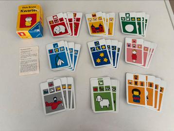Dick Bruna Ravensburger vintage kwartet spel gebruikte staat beschikbaar voor biedingen