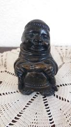 Vintage hardhouten monnik hoogte 7 cm, Huis en Inrichting, Ophalen of Verzenden, Zo goed als nieuw