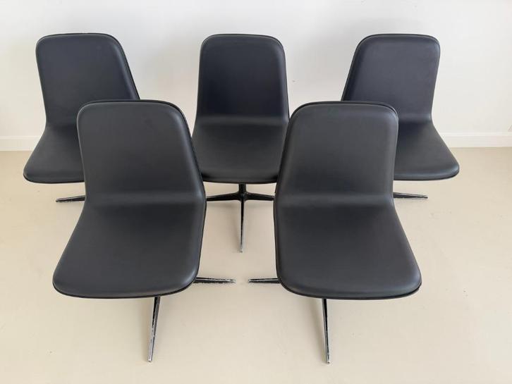 5× MDF Italia “FU09” draaistoelen – zeldzame korte productie, Huis en Inrichting, Stoelen, Gebruikt, Vijf, Zes of meer stoelen