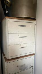 Archief kast 3 lades, Huis en Inrichting, Kasten | Ladekasten, Ophalen, Zo goed als nieuw, 25 tot 50 cm, Minder dan 100 cm