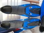 zwemvliezen flippers blauw sea sport duiken zwemmen 37 38, Ophalen of Verzenden, Zo goed als nieuw, Snorkel-accessoires