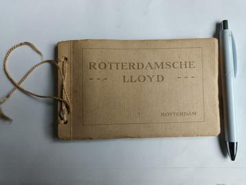 ROTTERDAMSCHE LLOYD, KAARTENBOEKJE, JAREN TWINTIG  beschikbaar voor biedingen