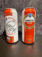 Ajax Amsterdam , Amstel Bier , Blikjes , Goede staat !, Verzamelen, Ophalen of Verzenden, Zo goed als nieuw, Ajax