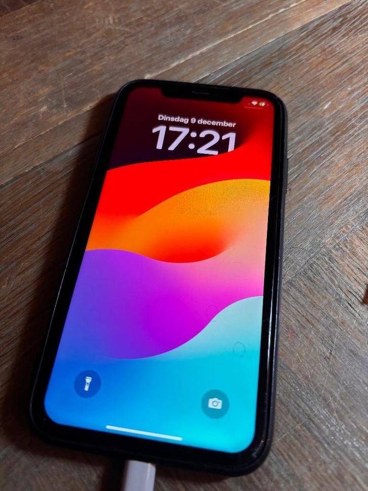 iPhone 11 – 64GB – Zwart – Werkt Goed (Backcover Gebarsten), Telecommunicatie, Mobiele telefoons | Apple iPhone, Gebruikt, 64 GB