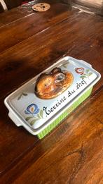 Antieke ovenschaal met konijn, puntgaaf. Terrine du chef, Antiek en Kunst, Ophalen of Verzenden