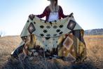 🤎💛NIEUW XL alpaca wol deken plaid deken Loods 5 western, Huis en Inrichting, Ophalen of Verzenden, Nieuw