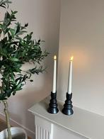 Nieuwe Dinerkaarsen Beige/Hazelnoot - 2 Stuks, Overige materialen, Beige, Nieuw, Ophalen of Verzenden