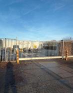 Schuifhek / Schuifpoort - Hekwerk, Tuin en Terras, Ophalen, Met poort, Gebruikt, Overige typen