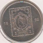 Nederland speciale postpenning '98 afbeelding kroningszegel, Ophalen of Verzenden, Overige materialen, Nederland
