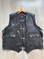 Zwart leren biker vest, Motoren, Ophalen, Nieuw zonder kaartje