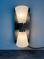 Vintage massive diabolo wandlamp, Ophalen of Verzenden, Gebruikt, Glas, Vintage diabolo lamp