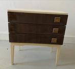 Vintage Nachtkastje - Opknapper, Ophalen, Minder dan 50 cm, Gebruikt, 3 of 4 laden