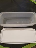 Opbergbak met Deksel - Handig & Praktisch!, Huis en Inrichting, Keuken | Tupperware, Ophalen of Verzenden, Gebruikt, Wit, Bak of Kom