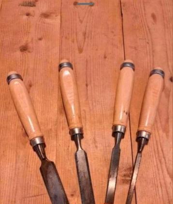 Steekbeitel steekbeitels set van 4 stuks; 6, 12, 18 en 24mm beschikbaar voor biedingen