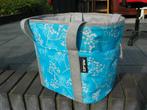 Fietsmand blauw, Ophalen of Verzenden, Gebruikt, Fietsmand, Stuurbevestiging