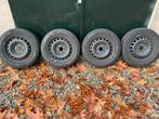 Winterbanden met stalen velgen Hankook 205/60R16, Auto-onderdelen, Banden en Velgen, Ophalen, Gebruikt, 16 inch, Banden en Velgen
