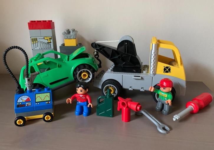 🎁 Duplo 5641 - Toolo “Drukte in de Garage” | Zeldzaam 🎁, Kinderen en Baby's, Speelgoed | Duplo en Lego, Gebruikt, Complete set