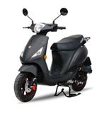 La Souris City S - Mat Zwart, Ophalen, Maximaal 45 km/u, Zo goed als nieuw, Benzine