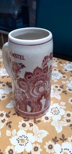 Bierpul porselein mooi bewerkte delfs 18cm hoog, Huis en Inrichting, Keuken | Servies, Overige typen, Ophalen of Verzenden, Zo goed als nieuw